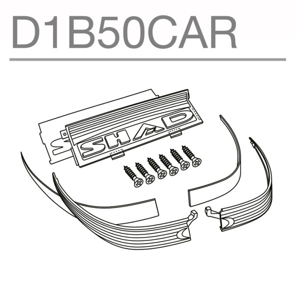 Shad SH50 Replacement Red Reflectors